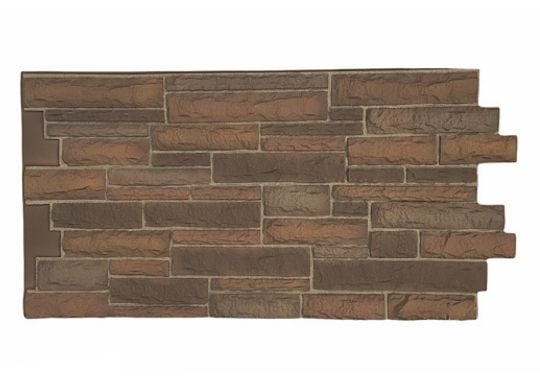 Faux Carved Stone Wall Panels - Interlocking Fit