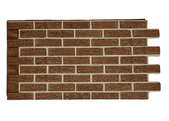 Faux Lincoln Brick Interlocking Wall Panels