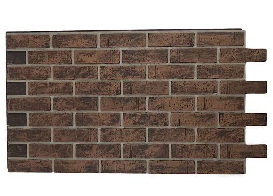 Faux Modern Brick Interlocking Wall Panels