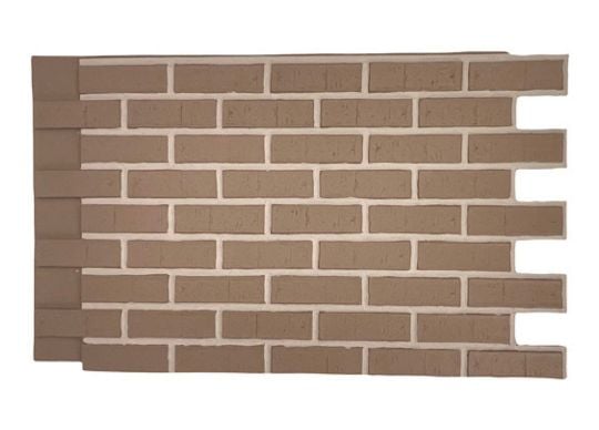 Faux Contemporary Brick Interlocking Wall Panels