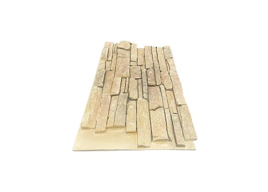 Sandstone Faux Ledgestone Wall Panels - Interlocking Fit