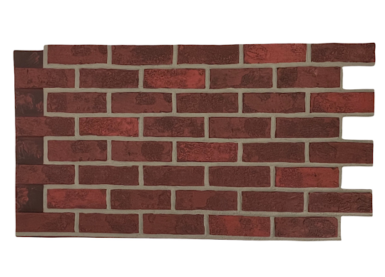 Rustic Brick Faux Wall Panels-Interlock