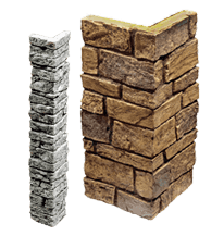 Columns + Corners