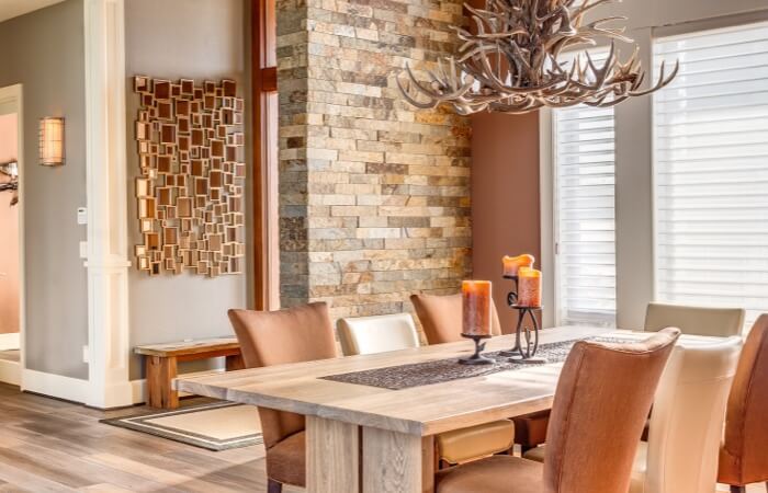 Faux stone panels are a great way to elevate the interior of a home or building, creating an elegant and inviting ambiance that complements various decor styles.